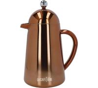 La Cafetiere Copper 8 Cup Double Walled Cafetiere Brown