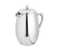 La Cafetière Stainless Steel Double Walled Insulated Cafetière 8 Cup, Stainless Steel, Silver