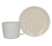 La Cafetière Barcelona Modern Style Ceramic Coffee Cup And Saucer Set