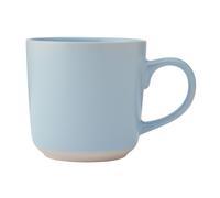 La Cafetiere Ceramic Mug, Sky Blue, 350ml, Labelled in Blue La Cafetiere Blue