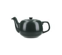La Cafetiere Ceramic Teapot, Green, 1.2 Litres, Labelled in Green La Cafetiere Green