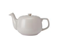 La Cafetiere Ceramic Teapot, Latte, 1.2 Litres, Labelled in Cream La Cafetiere Cream