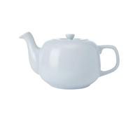 La Cafetière Ceramic Teapot, Sky Blue, 1.2 litres, Labelled