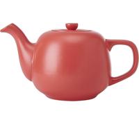 La Cafetière Classic Teapot in Red No Mess Drip Proof Spout Serves 2 Cups