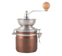 La Cafetiere Hand Grinder (Copper) - Traditional Hand Operated Coffee Mill