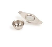 La Cafetiere Double Handled Tea Strainer Stainless Steel
