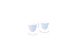 La Cafetière Double Walled Glass Cappuccino Mugs, Set of 2, 200ml - Clear - Glass - Glass Cups