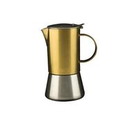 La Cafetiere Edited 4 Cup Stainless Steel Stovetop Brushed Gold