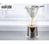 La Cafetiere Edited Premium Double Walled Glass Drip Filter 520ml Clear Glass