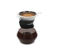 La Cafetière Glass Carafe and Coffee Dripper Set, 3 Cup, Gift Boxed,Black