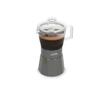 La Cafetière Verona Glass Espresso Maker, Latte, 6 Cup, Gift Boxed