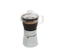 La Cafetière Verona Glass Espresso Maker, Chrome, 6 Cup, Gift Boxed