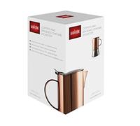 La Cafetière 5187804 Induction-Safe 4-Cup Copper-Effect Stovetop Espresso Maker, 200 ml (7 fl oz)