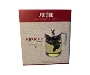 La Cafetière Kericho Loose Leaf Glass Teapot 4-Cup (1L)