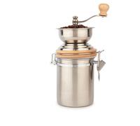 La Cafetière Stainless Steel Traditional Coffee Grinder, Silver