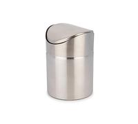La Cafetière Mini Coffee Pod / Tea Bag Bin, Stainless Steel, Silver