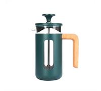 La Cafetiere Pisa 3 Cup Cafetiere Green Wood Handle