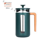 La Cafetiere Pisa Glass Cafetiere with Stainless Steel Frame in Green La Cafetiere Green
