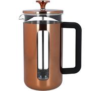 La Cafetière Pisa Stainless Steel Cafetière, Eight Cup, Copper, Gift Boxed