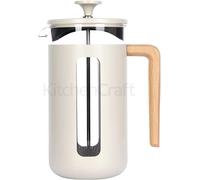 La Cafetière Pisa Stainless Steel Cafetière, Eight Cup, Latte, Gift Boxed