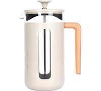 La Cafetière Pisa Stainless Steel Cafetière, Eight Cup, Latte, Gift Boxed, Cr