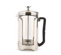 La Cafetiere Roma 12 Cup Cafetiere, Stainless Steel 1.5L French Press Coffee Maker in Silver La Cafetiere Silver