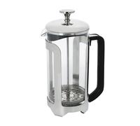 La Cafetière Roma Stainless Steel French Press Coffee Maker, Silver