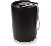 La Cafetière Seattle Coffee Container with Airtight Lid, Ceramic, Black, 1.4 L