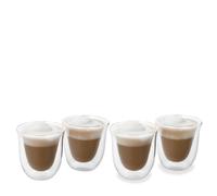La Cafetiere Set of 4 Double Walled Cappucino Glasses in Gift Box