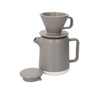 La Cafetière Seville Ceramic Pour Over Coffee Set, 4 Cup, Gift Boxed, Cream