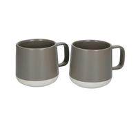 La Cafetiere Mug Set Seville – Ceramic 300ml – Set of 2 – Black