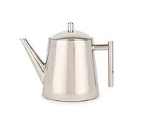La Cafetière Stainless Steel Infuser Teapot 1.5L, 8 Cup (Silver)