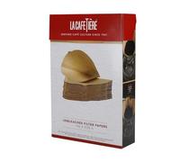 La Cafetière Unbleached Coffee Filter Papers, Size 4, 100 Pieces, Brown