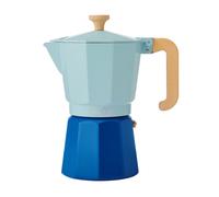 La Cafetiere Venice Aluminium Espresso Maker, Sky Blue, Six Cup, Gift Boxed in Blue La Cafetiere Blue