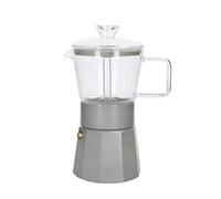 La Cafetière Verona Glass Espresso Maker, Latte, 6 Cup, Gift Boxed