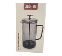 La Cafetire 8 Cup Cafetiere Coffee Pot Smoke Grey
