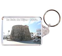 La Cala de Mijas - Costa del Sol - Spain - Double Sided Large Keyring Name Tag Key Ring Chain Fob Novelty Gift/Present