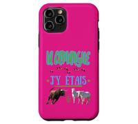 La Camargue J'y Etais Bull Flemish Horses Pink Case for iPhone 11 Pro