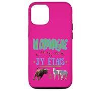 La Camargue J'y Etais Bull Flemish Horses Pink Case for iPhone 12/12 Pro