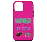 La Camargue J'y Etais Bull Flemish Horses Pink Case for iPhone 12 mini