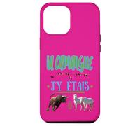 La Camargue J'y Etais Bull Flemish Horses Pink Case for iPhone 12 Pro Max