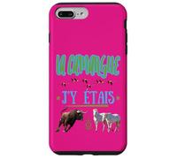 La Camargue J'y Etais Bull Flemish Horses Pink Case for iPhone 7 Plus/8 Plus