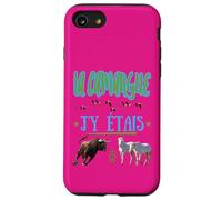 La Camargue J'y Etais Bull Flemish Horses Pink Case for iPhone SE (2020) / 7 / 8