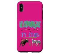 La Camargue J'y Etais Bull Flemish Horses Pink Case for iPhone XS Max
