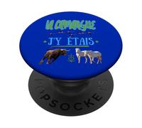 La Camargue J'y Etais Bull Flemish Horses Pink PopSockets Adhesive PopGrip