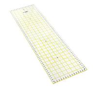 La Canilla 60cm Quilting Ruler - Transparent Acrylic, High Precision, Professional Results, Easy to Use, Premium Quality - Lemon Tree, Metric System, RULER