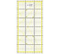La Canilla ® - Quilting Ruler 30x15 cm Patchwork Ruler Transparent Acrylic for Dressmakers, Sewing and Crafts in CM, MM and Angles Quilters Ruler to Make Quilting and Templates