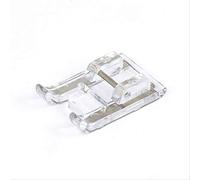 La Canilla ® Satin Presser Foot for Sewing Machines Alfa Singer Brother Silvercrest for Decorative Stitches (Snap-On)