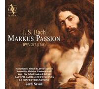 LA CAPELLA REIAL DE - J. S. Bach Markus Passion BWV 247 1744 - CD ALB - D4z