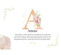 La Carte Cadeau Prophétique - lettre A